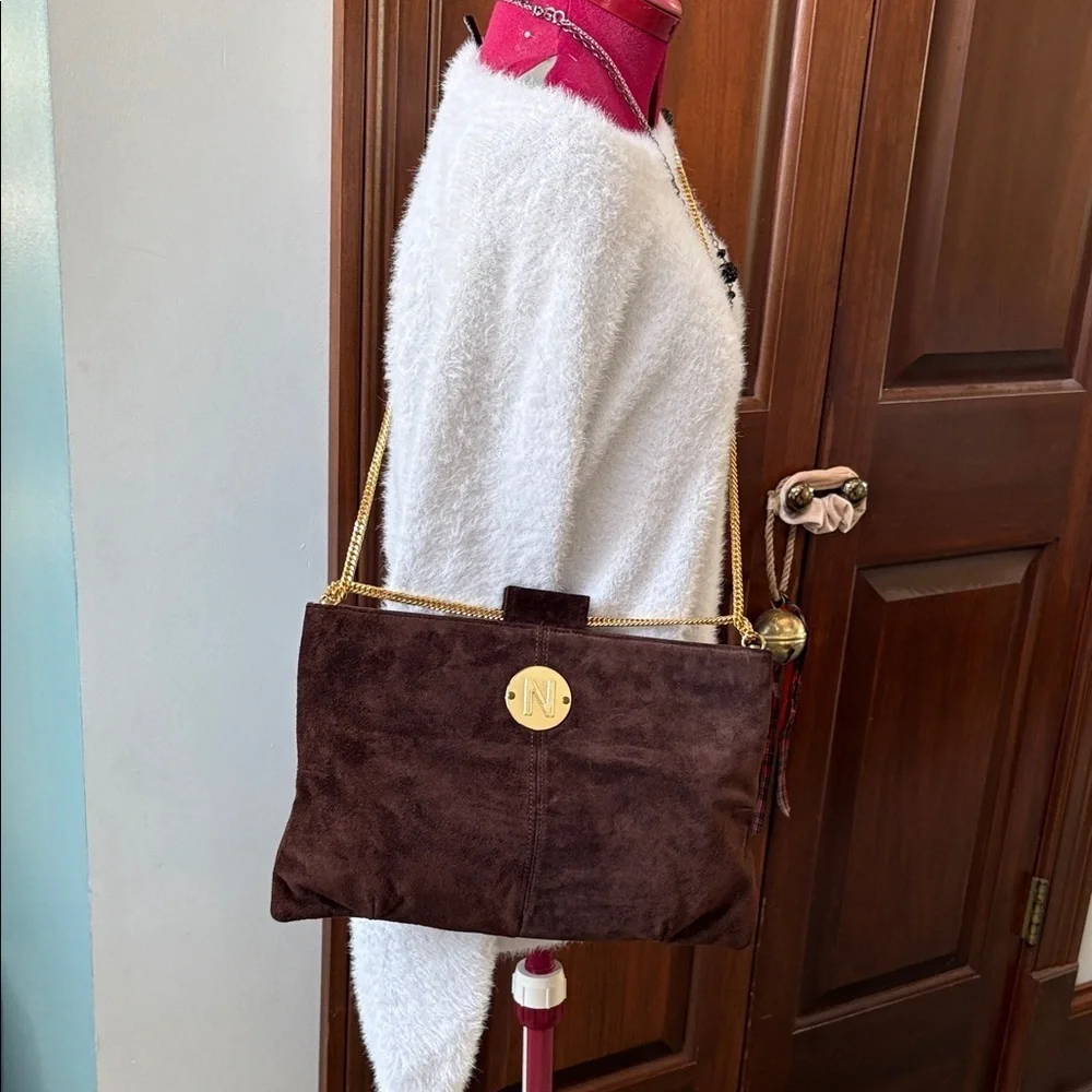 Ruth Seltz vintage Custom your initial shoulder/ Crossbody bag  Satchel clutch